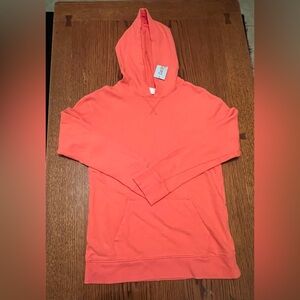 NWT Cat‎ And Jack Boys Coral Hoodie Size L